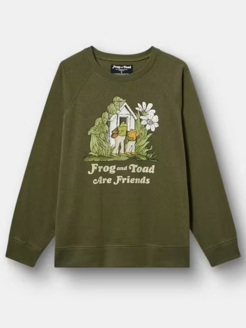 Torrid 2 2X Relaxed Fit Frog and Toad Graphic Sweatshirt plus size